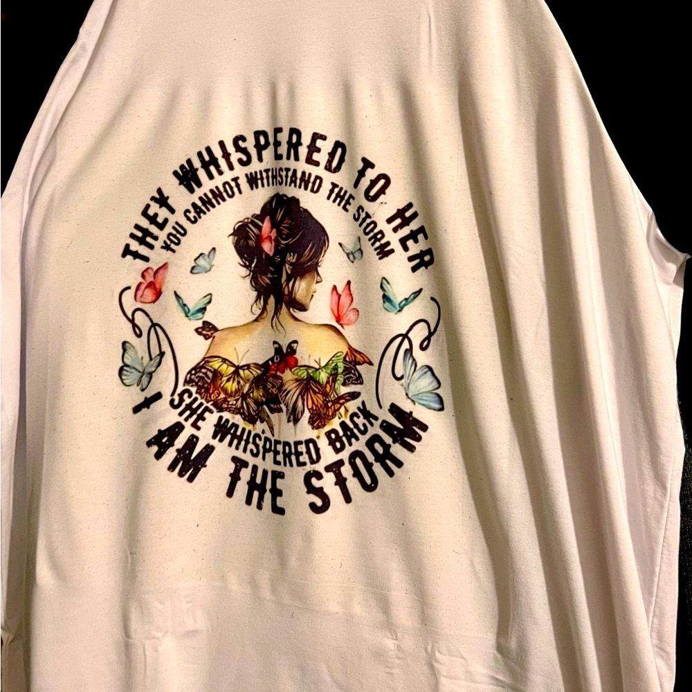 Custom women’s t-shirts strong female quotes.